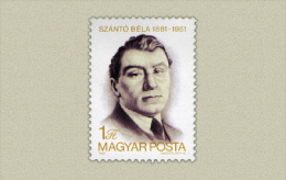 Hungary 1981. Béla Szántó Stamp MNH (**) Michel: 3468 / 0.20 EUR - Ongebruikt