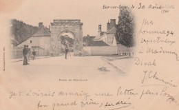 BAR SUR SEINE - LA PORTE DE CHATILLON - CARTE - PRECURSEUR - PETITE ANIMATION - UN PHOTOGRAPHE - - Bar-sur-Seine