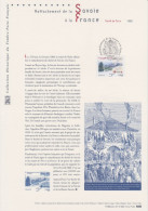 2010 - DOCUMENT PHILATELIQUE OFFICIEL 1er Jour - Traité De Turin 1860 - Rattachement De La Savoie à La France - 2010-2019