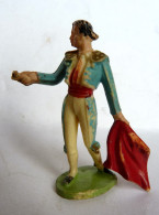 Figurine CYRNOS CORRIDA 3 TOREADOR EPEE POINTEE 60's Pas Starlux Clairet - Starlux