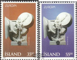 Iceland 826-827 (complete Issue) Unmounted Mint / Never Hinged 1995 Peace And Freedom - Neufs
