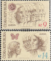 Czech Republic 76-77 (complete Issue) Unmounted Mint / Never Hinged 1995 Peace - Neufs