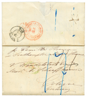 1857 Entire Letter From MONTEVIDEO To GERMANY. Vf. - Uruguay