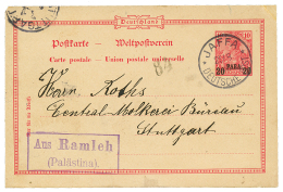 1903 AUS RAMLEH(PALESTINA) In Violet On P./Stat 20p Canc. JAFFA. Vf. - Palestine
