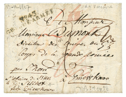 POLAND - NAPOLEONIC CAMPAIGN : 1807 N°43 GRANDE ARMEE On Entire Letter(3 Pages) To "CORPS GRANDE ARMEE, GMIEWKAOO". - Andere & Zonder Classificatie