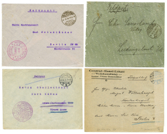 Lot 15 Interesting Covers With MILITARY Cancelations. See Web. Vvf. - Turkey (offices)