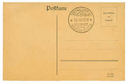 1918 Extremly Scarce FELDPOST MIL.MISS. ARGHANIA MADEN On Card Unused. GREAT RARITY. ARGE = 2500. Vvf. - Turkey (offices)