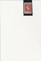 VIGNETTE -SOCIETE PHILATELIQUE LYONNAISE- EXPOSITION PHILATELIQUE -LYON 1914 - Briefmarkenmessen