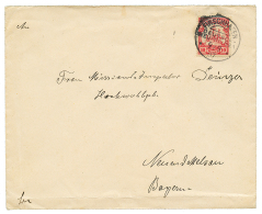 FINSCHHAFEN : 1907 10pf Canc. FINSCHHAFEN On Envelope To BAVARIA. Superb. - German New Guinea