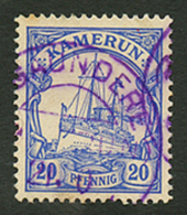 20pf Canc. NGAUDERE In Violet. Vf. - Cameroun