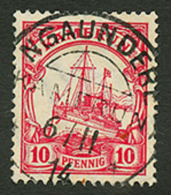 10pf Canc. NGAUDERE 6.11.14 (period Of War) In Black. Superb. - Cameroun