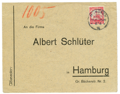 MUNDECK : 1914 10pf Canc. MUNDECK On Envelope To HAMBURG. Superb. - Cameroun