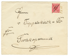 RAILWAY : 1899 10pf(n°7) Pen Cancel + "9.8.99" On Envelope To SWAKOPMUND. Superb. - German South West Africa