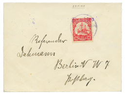 1906 10pf Canc. EPUKIRO In Violet On Envelope To BERLIN. Vf. - German South West Africa