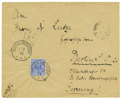 VORLAUFER : 1896 20pf Canc. KEETMANSHOOP 1.2.96 On Envelope To GERMANY. RARE. Vvf. - German South West Africa