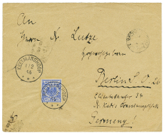 VORLAUFER : 1896 20pf Canc. KEETMANSHOOP 1.2.96 On Envelope To GERMANY. RARE. Vvf. - Duits-Zuidwest-Afrika