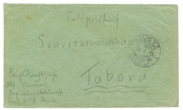 1915 TAVETA On Military Envelope To TABORA. Vf. - German East Africa