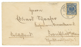 VORLAUFER - PANGANI : 1892 20pf Canc. DAR-ES-SALAM On Envelope From PANGANI To GERMANY. Vvf. - German East Africa