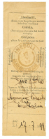 INEBOLI : 1899 INEBOLI OESTEREICHISCHE POST On MONEY Order Receipt To Italian Consulate. Vvf. - Levante-Marken