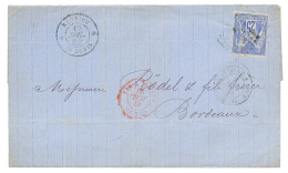 1883 COLONIE GENERALE 25c SAGE Sur Lettre De ST DENIS Pour La FRANCE. TTB. - Brieven En Documenten