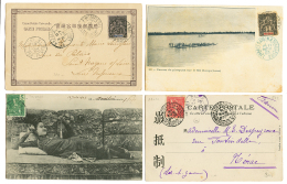 INDOCHINE - Lot 12 Lettres MARITIME. TB. - Covers & Documents