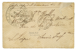 1887 TONG-KIN HAI-PHONG (rare) Sur Env. De Militaire Pour La FRANCE. Petits Défauts Mais RARE. TB. - Covers & Documents