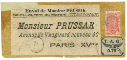 POSTE AERIENNE TAG PA N°4 + 1F Obl. Sur DEVANT De PAQUET. TB. - Cartas & Documentos