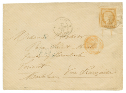 1879 CG 15c CERES Obl. CAYENNE Sur Env. Au Tarif MILITAIRE Pour La FRANCE. TB. - Covers & Documents