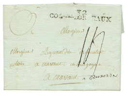 IRACOUBO : 1791 32 COL-PAR-BORDEAUX Sur Lettre D' IRACOUBO Pour La FRANCE. RARE. TB. - Cartas & Documentos