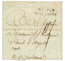 1791 COL. PAR PORT-LOUIS Sur Lettre De CAYENNE Pour BORDEAUX. RARE. Superbe. - Covers & Documents