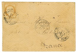 1882 CG 15c CERES(n°19) Obl. GUADELOUPE BASSE-TERRE Sur Env. Pour La FRANCE. TB. - Cartas & Documentos