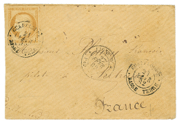 1882 CG 15c CERES(n°19) Obl. GUADELOUPE BASSE-TERRE Sur Env. Pour La FRANCE. TB. - Brieven En Documenten