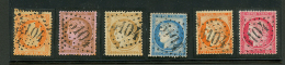 GC 5104 De SHANGHAI CHINE Sur 6 Timbres. Trés Bel Ensemble. - Used Stamps