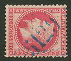 80c(n°32) Obl. GC 5129 En Bleu De PORT-SAID. TB. - Used Stamps