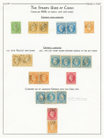 Superbe Sélection De 30 Timbres Avec GC 5119 De SUEZ Montés Sur Feuille D'EXPOSITION. TTB. - Used Stamps