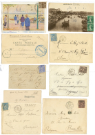 POSTE MARITIME En EXTREME ORIENT - Lot 17 Lettres. TB. - Poste Maritime