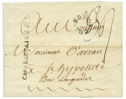 HAITI : 1788 CAP FRANCAIS + COL. BORDX Sur Lettre Avec Texte Du CAP Pour La FRANCE. Verso, Petite Taxe "20" Rouge Des PA - Poste Maritime