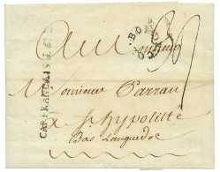 HAITI : 1788 CAP FRANCAIS + COL. BORDX Sur Lettre Avec Texte Du CAP Pour La FRANCE. Verso, Petite Taxe "20" Rouge Des PA - Posta Marittima