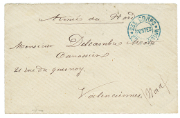 1871 23e CORPS 2e DIVISION En Bleu + "ARMEE DU NORD" Sur Env. Pour VALENCIENNES. TB. - War 1870