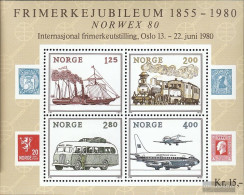Norway Block3 (complete Issue) Unmounted Mint / Never Hinged 1980 NORWEX 1980 - Blocs-feuillets