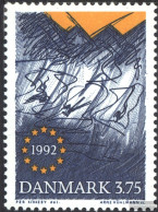 Denmark 1038 (complete Issue) Unmounted Mint / Never Hinged 1992 European Market - Unused Stamps