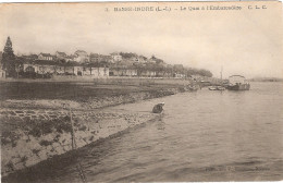 CPA Basse Indre Le Quai à L'Embarcadère  44 Loire Atlantique - Basse-Indre