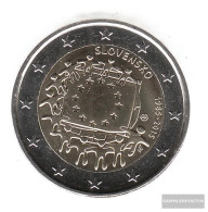 Slovakia 2015 Stgl./unzirkuliert Reprint 1 Million. Stgl./unzirkuliert Stgl./unzirkuliert 2015 2 Euro 30 Years Europafla - Slovaquie