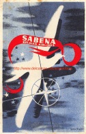 Sabena Belgian Airlines - Aufklebschilder Und Gepäckbeschriftung