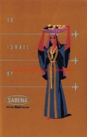 To Israel By Sabena - Étiquettes à Bagages