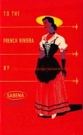 To The French Riviera By Sabena - Baggage Labels & Tags