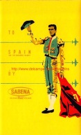 To Spain By Sabena - Baggage Labels & Tags