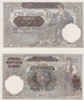 (B0085) SERBIA, 1941. 100 Dinara. P-23. UNC - Serbia