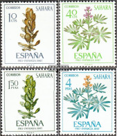 Spanisch Sahara 287-290 (complete Issue) Unmounted Mint / Never Hinged 1967 Flora - Sahara Espagnol