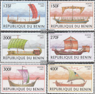 Benin 971-976 (complete Issue) Unmounted Mint / Never Hinged 1997 Sailboats - Andere & Zonder Classificatie